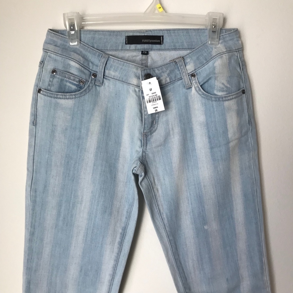 [LF] Furst Premium Sahara Striped Denim Jeans - Picture 2 of 5